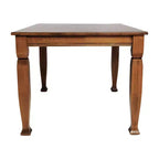 Tavolo da pranzo in legno Merrick Lane con gambe scolpite