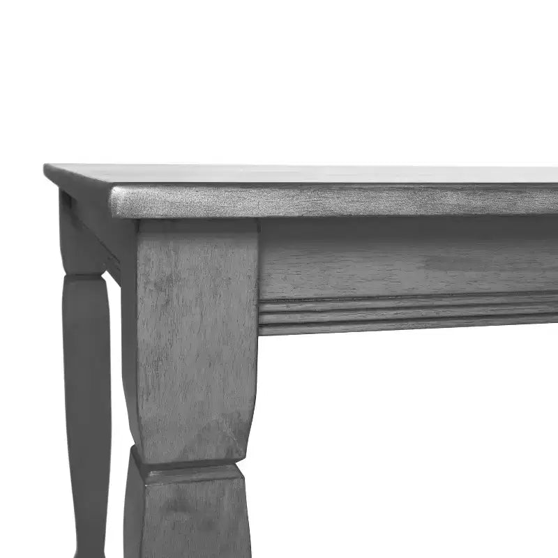 Tavolo da pranzo in legno Merrick Lane con gambe scolpite