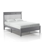 Furniture of America Amanda Letto a piattaforma in stile tradizionale a doghe a una piazza e mezza