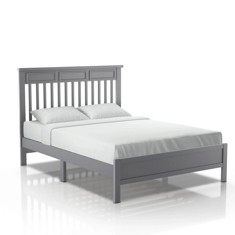 Furniture of America Amanda Letto a piattaforma in stile tradizionale a doghe a una piazza e mezza