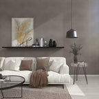 Tavolino d'appoggio Olivia & May moderno in polystone e metallo