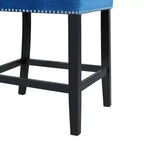 Set of 2 Celine Velvet Counter Height Barstools - Picket House Furnishings