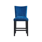 Set of 2 Celine Velvet Counter Height Barstools - Picket House Furnishings