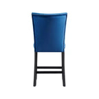 Set of 2 Celine Velvet Counter Height Barstools - Picket House Furnishings