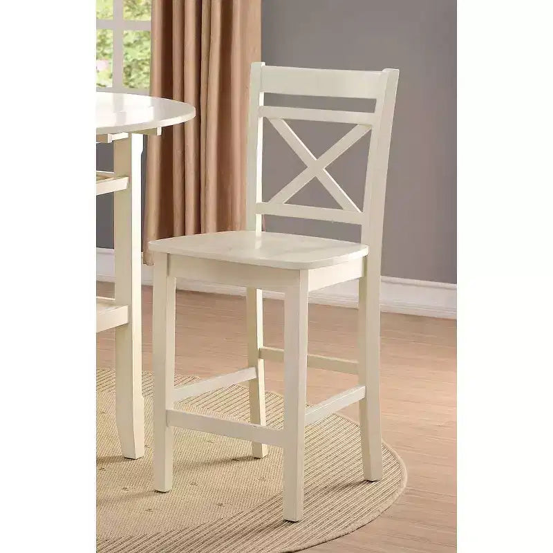 Set of 2 Tartys Counter Height Barstools - Acme Furniture
