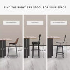 Valebeck Upholstered Swivel Counter Height Barstool - Signature Design by Ashley
