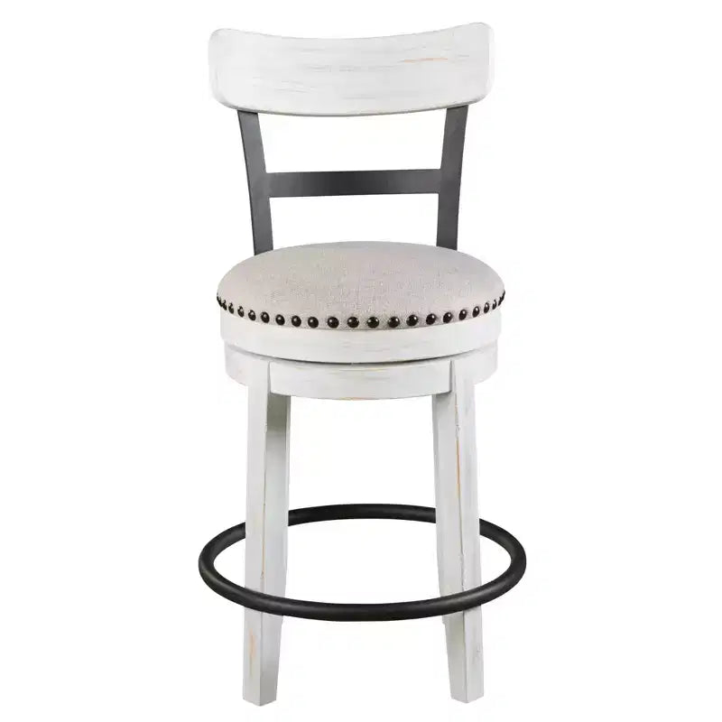 Valebeck Upholstered Swivel Counter Height Barstool - Signature Design by Ashley