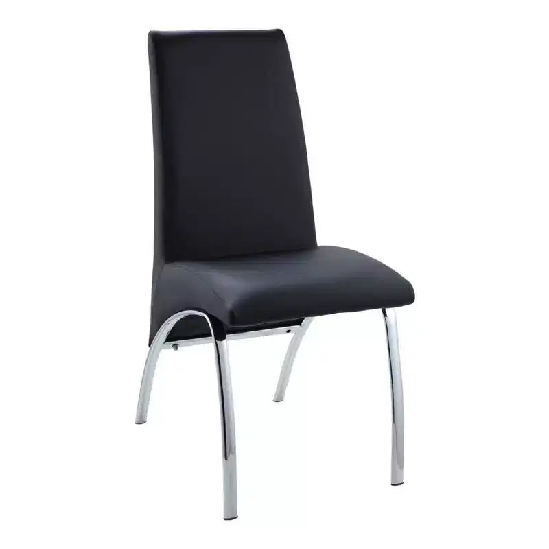 Set of 2 17" Pervis PU Dining Chairs - Acme Furniture