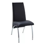 Set of 2 17" Pervis PU Dining Chairs - Acme Furniture