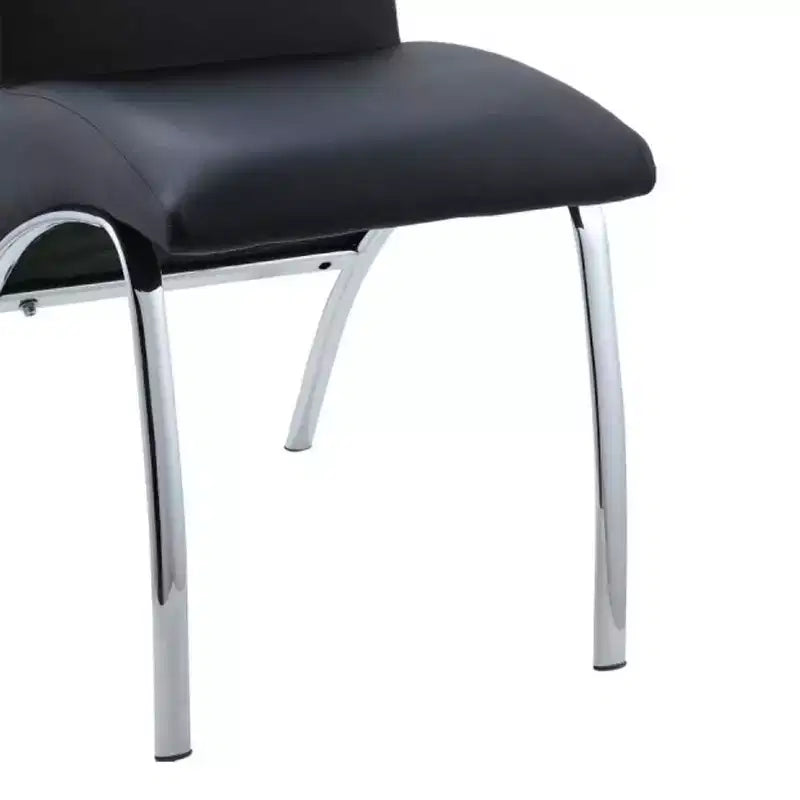 Set of 2 17" Pervis PU Dining Chairs - Acme Furniture