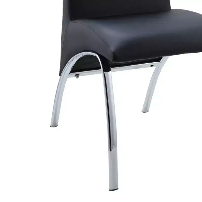 Set of 2 17" Pervis PU Dining Chairs - Acme Furniture