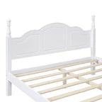 3 PCS Bedroom Sets, Queen/Full Size Wood Platform Bed with Two Nightstands-ModernLuxe