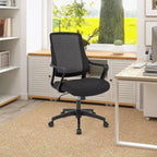 Costway Ergonomic Office Chair Height-adjustable Breathable Mesh Chair w/ Armrest