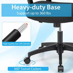 Costway Ergonomic Office Chair Height-adjustable Breathable Mesh Chair w/ Armrest