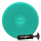 Cuscino sensoriale Bouncyband Little Wiggle Seat, verde menta