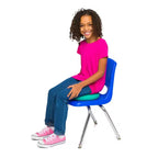 Cuscino sensoriale Bouncyband Little Wiggle Seat, verde menta