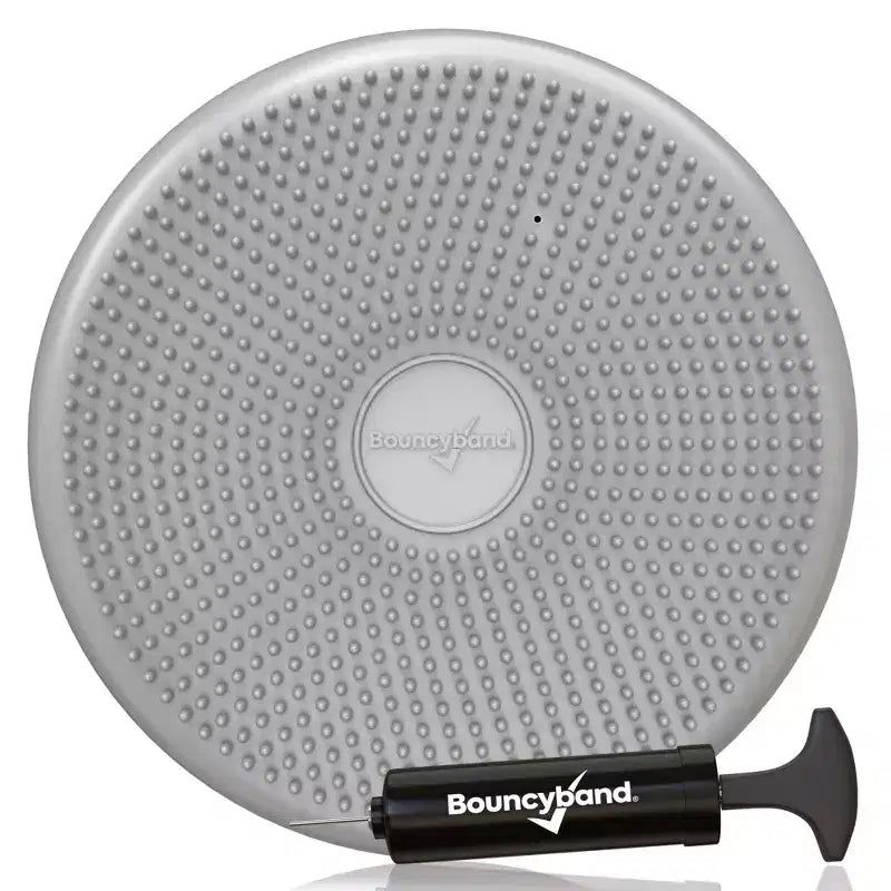 Bouncyband Big Wiggle Seat Sensory Cushion, Silver