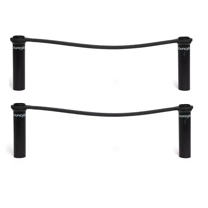 Bouncybands for Extra-Wide School Desks, Black Tubes, Pack of 2