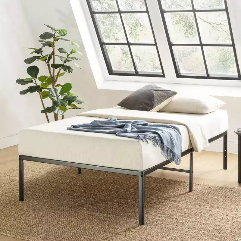 Best Price Mattress 16 Classic Metal Platform Bed Frame