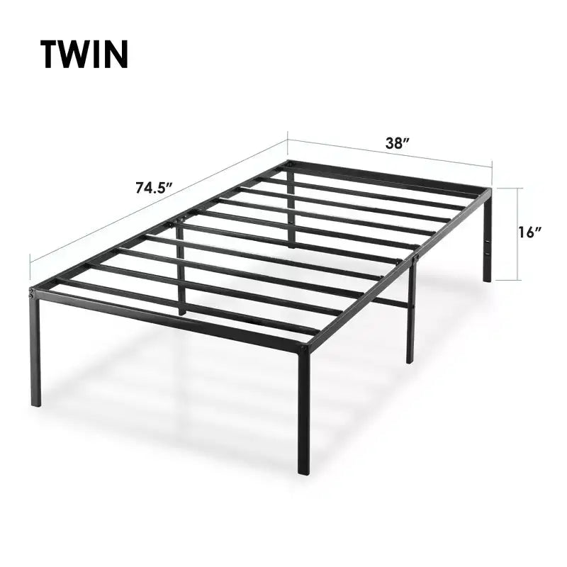 Best Price Mattress 16 Classic Metal Platform Bed Frame