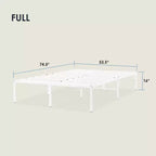 Best Price Mattress 16 Classic Metal Platform Bed Frame