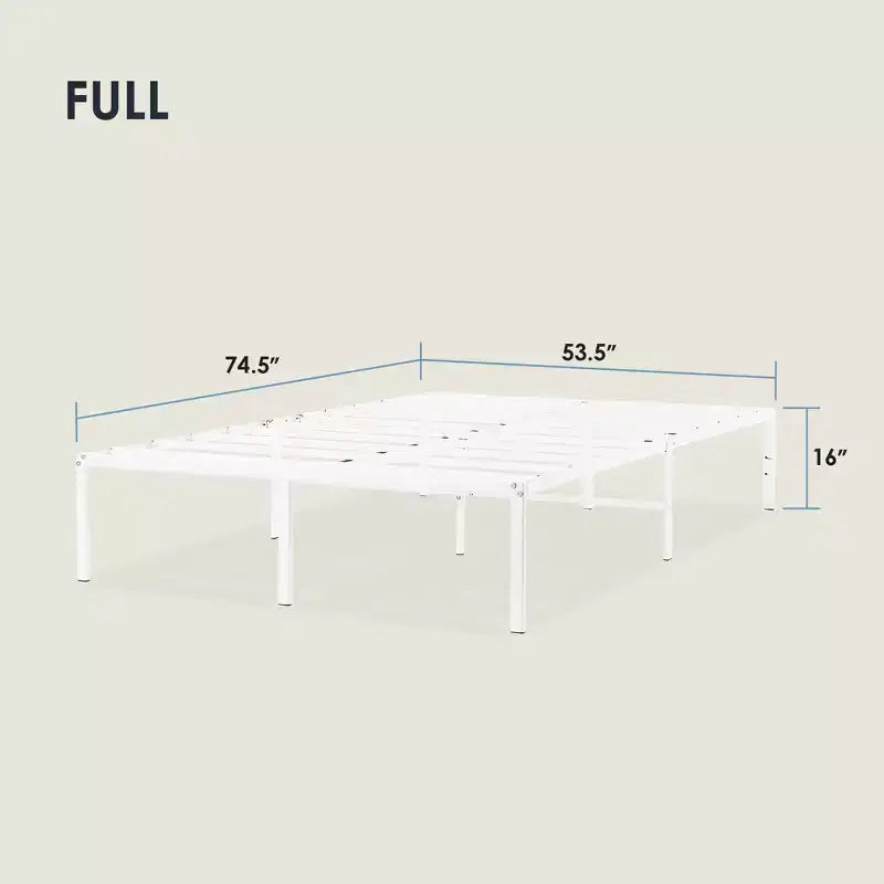 Best Price Mattress 16 Classic Metal Platform Bed Frame