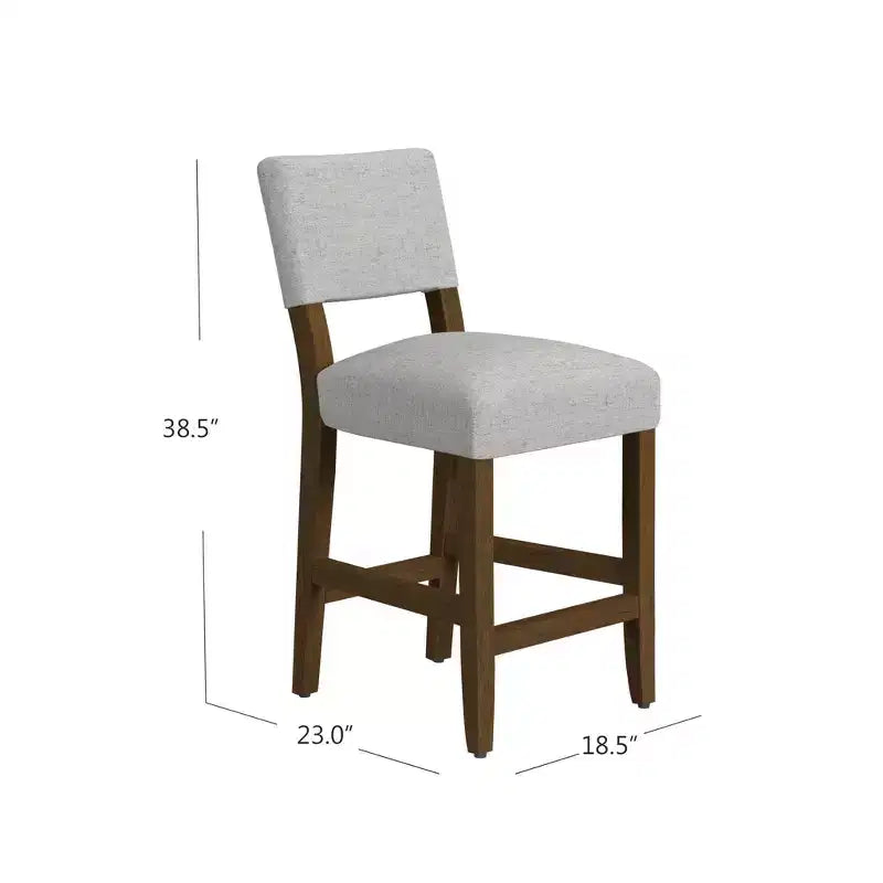 Open Back Counter Height Barstool - HomePop