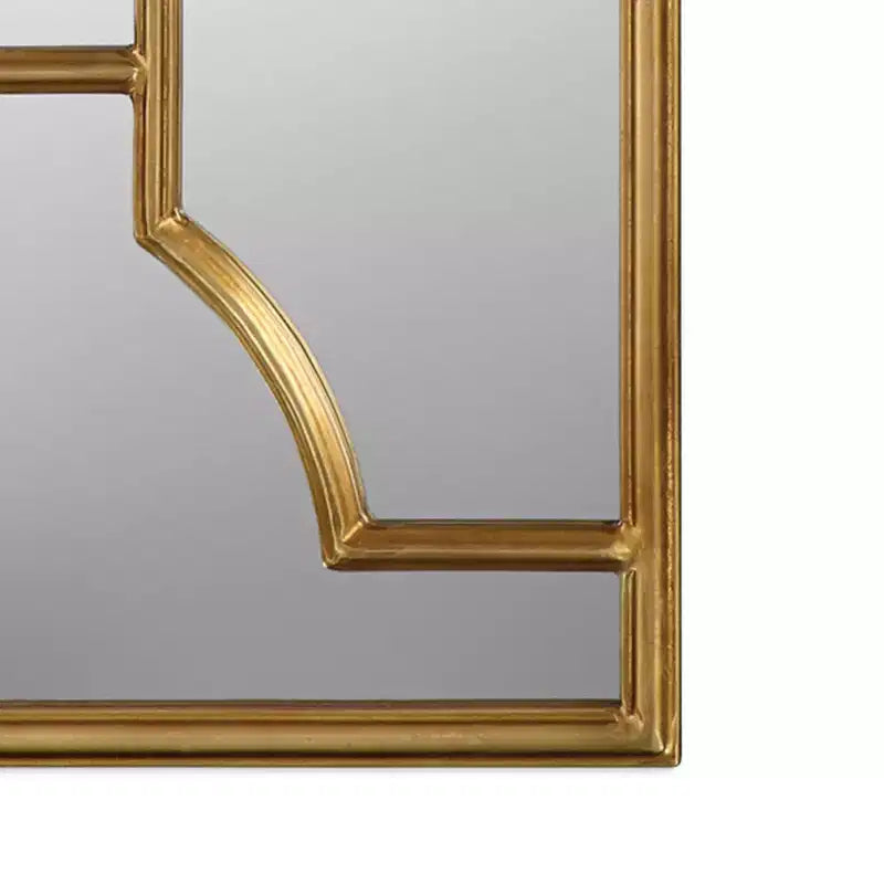 Uttermost Misa 24 Square Antique Gold Wall Mirrors Set of 2