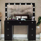 Ananke Lighted Makeup Vanity - Boahaus