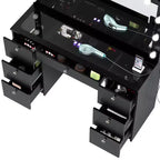 Ananke Lighted Makeup Vanity - Boahaus