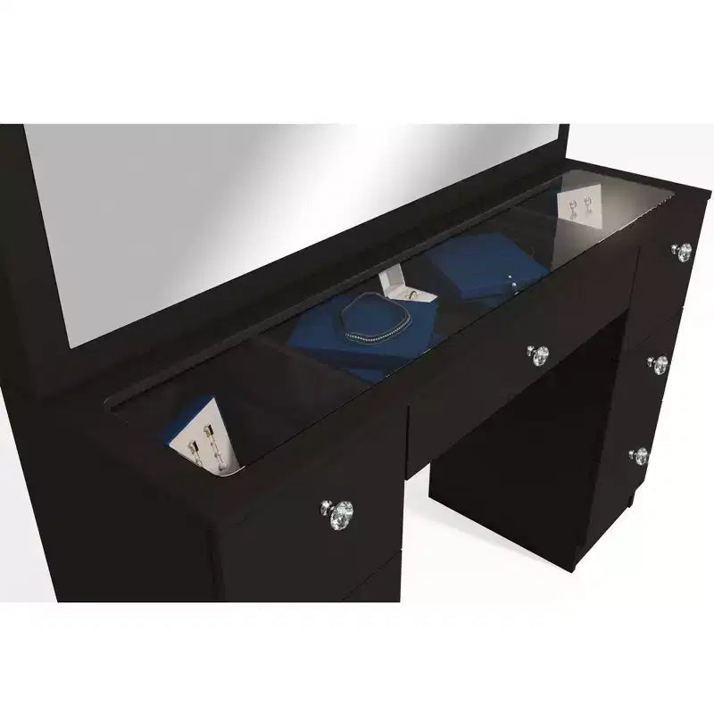 Ananke Lighted Makeup Vanity - Boahaus