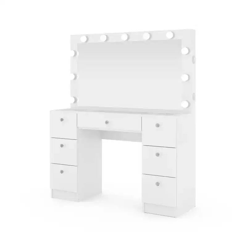 Ananke Lighted Makeup Vanity - Boahaus