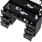 Ananke Lighted Makeup Vanity - Boahaus