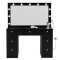 Ananke Lighted Makeup Vanity - Boahaus