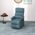 HOMCOM Power Lift Assist Recliner Chair for Elderly with Remote Control, Linen Fabric Upholstery