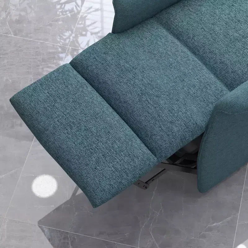 HOMCOM Power Lift Assist Recliner Chair for Elderly with Remote Control, Linen Fabric Upholstery