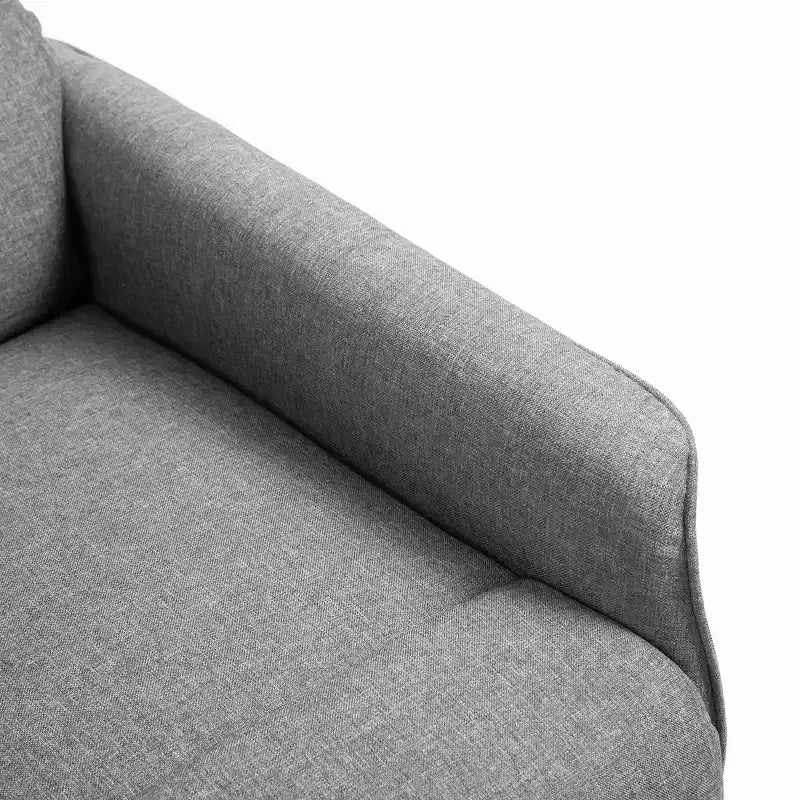 HOMCOM Power Lift Assist Recliner Chair for Elderly with Remote Control, Linen Fabric Upholstery