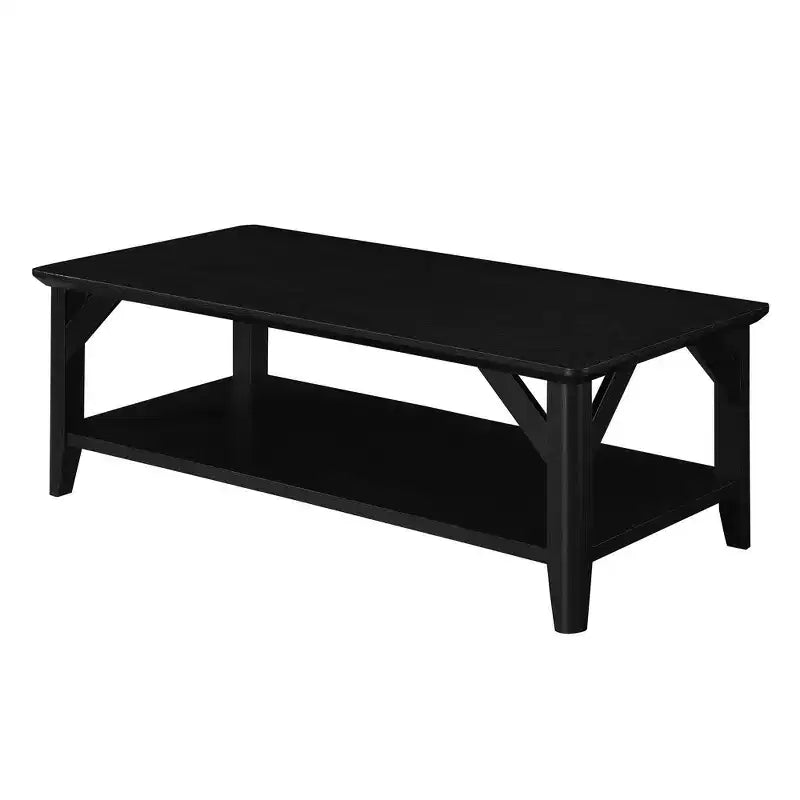 Winston Coffee Table with Shelf - Breighton Home