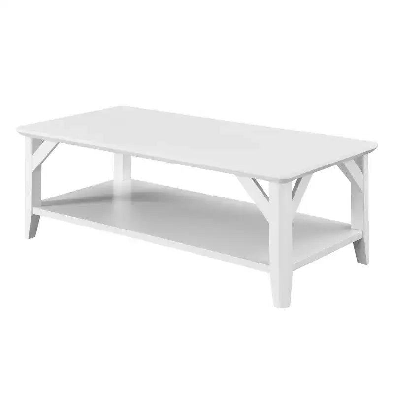 Winston Coffee Table with Shelf - Breighton Home