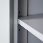 HOMCOM Mobile Dispensa da Cucina Autoportante Tradizionale 72" con Ante e 3 Ripiani Regolabili