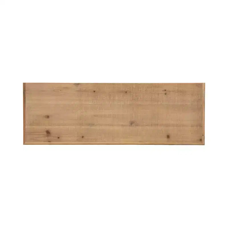 Kate and Laurel Wyldwood Rectangle Wood Console Table, 13x36x30, Black