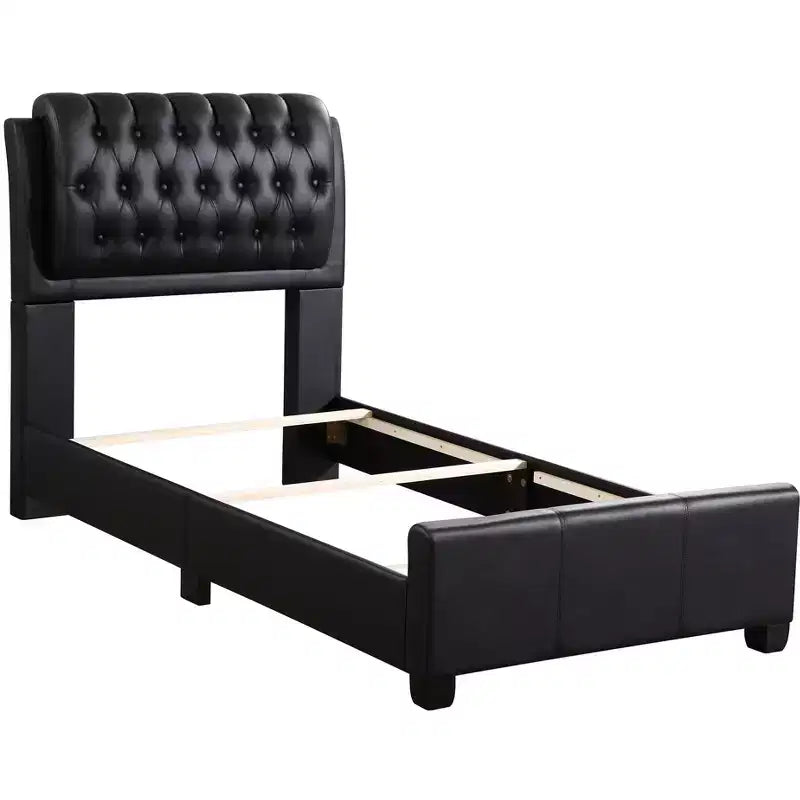 Passion Furniture Marilla Twin Panel Beds