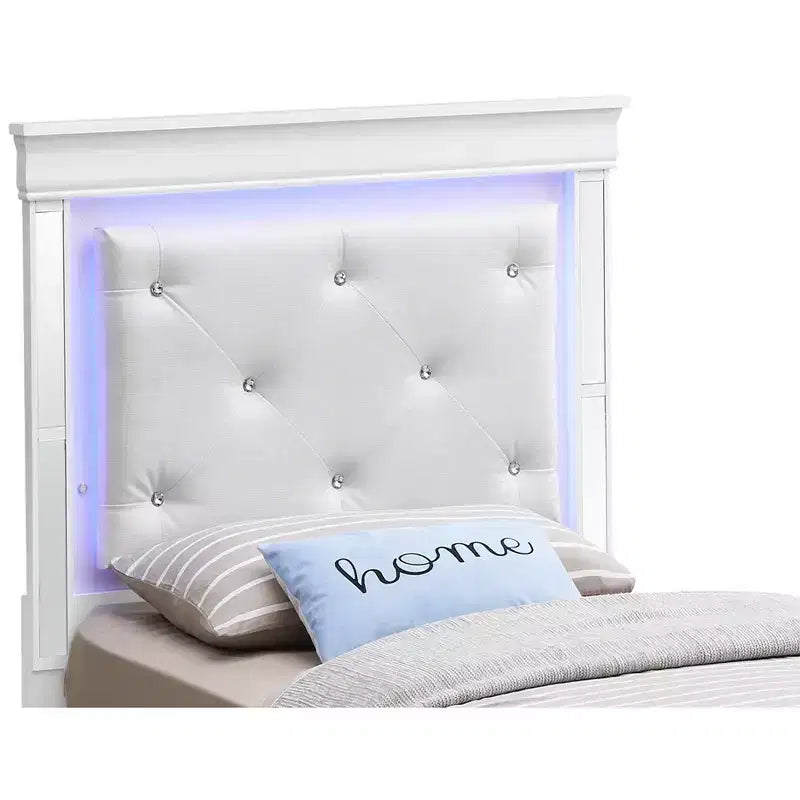 Passion Furniture Verona and Twin Panel Beds