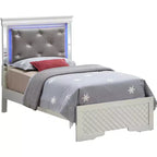 Passion Furniture Verona and Twin Panel Beds