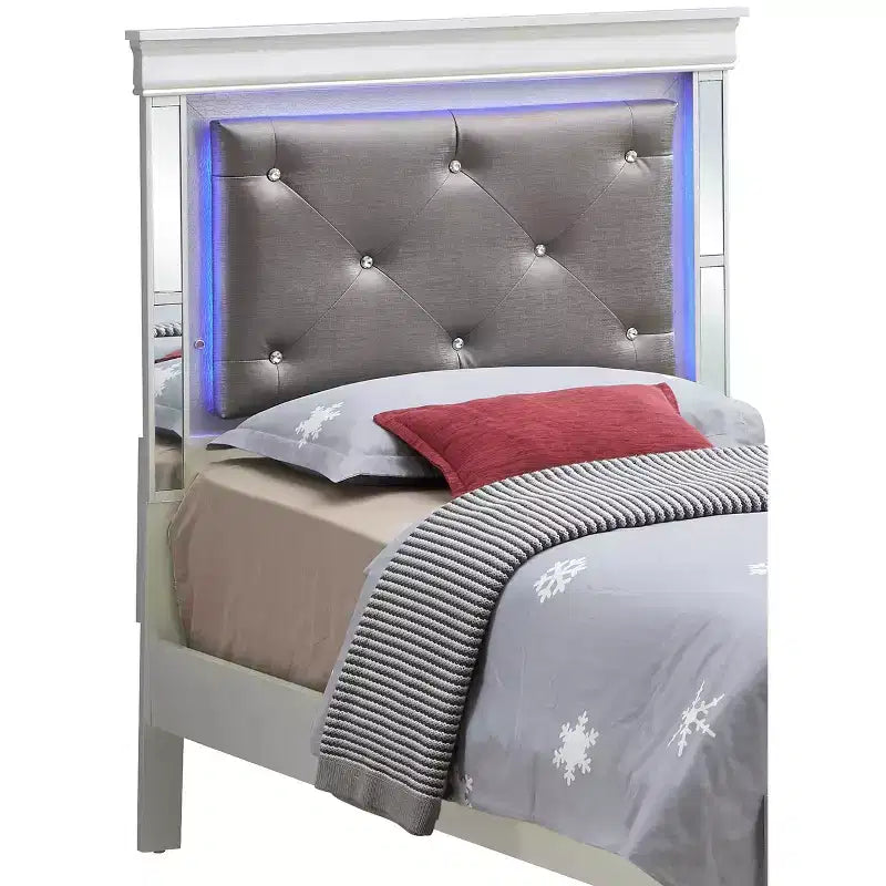 Passion Furniture Verona and Twin Panel Beds