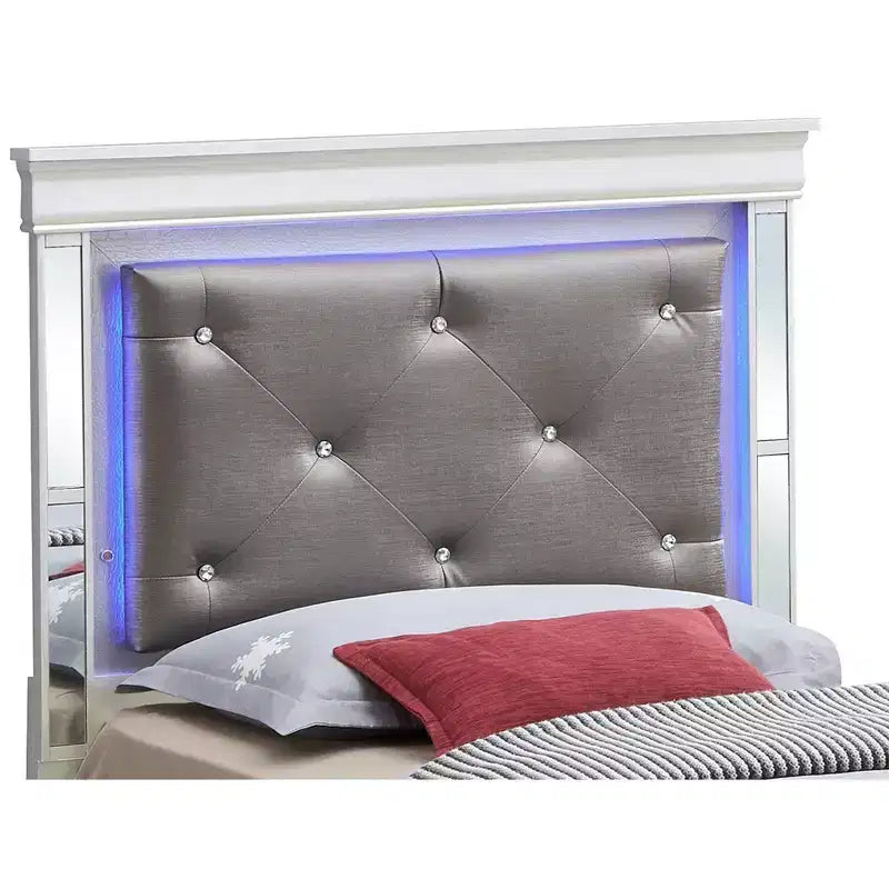 Passion Furniture Verona and Twin Panel Beds