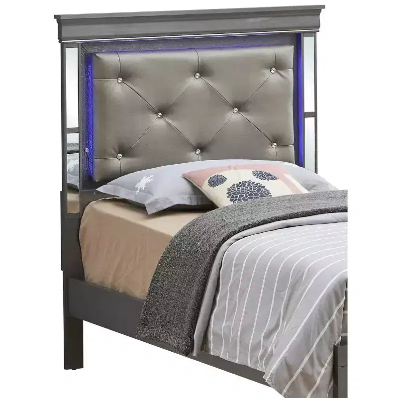 Passion Furniture Verona and Twin Panel Beds