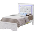 Passion Furniture Verona and Twin Panel Beds