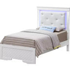 Passion Furniture Verona and Twin Panel Beds