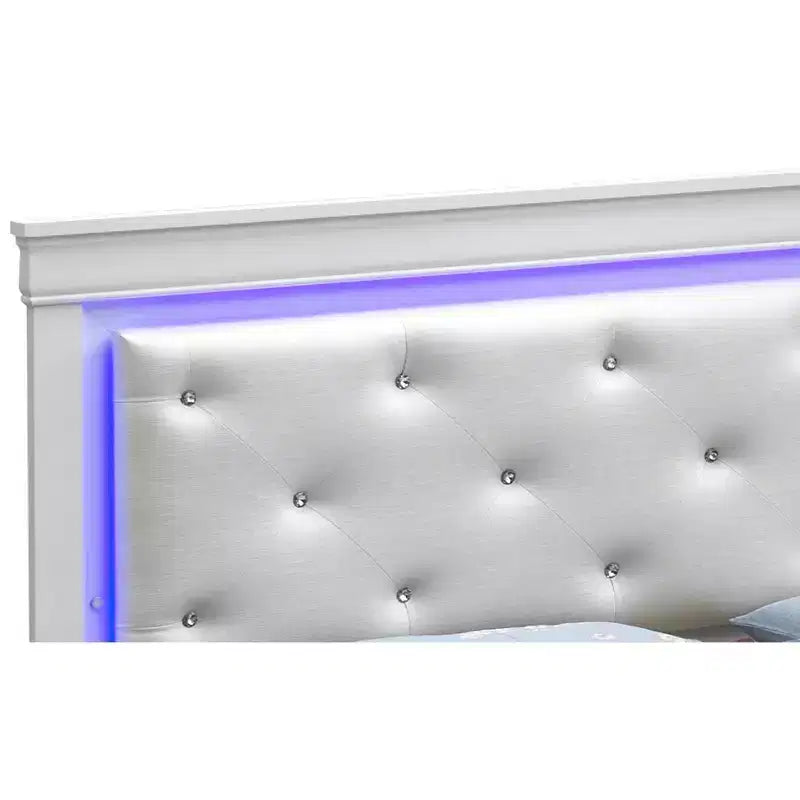 Passion Furniture Lorana and Queen Panel Beds